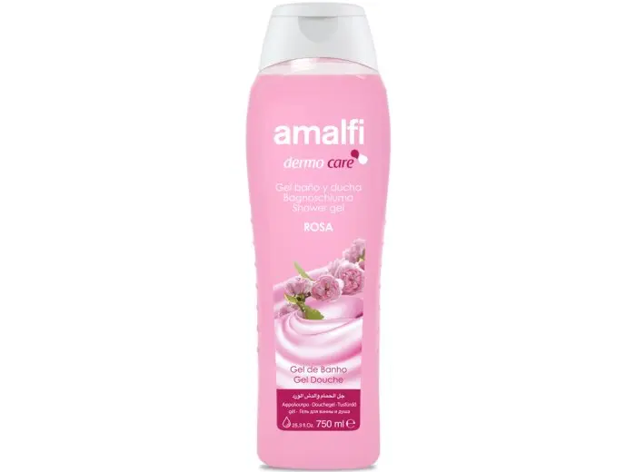 AMALFI DERMO CARE ROSA GEL DOUCHE 750ML