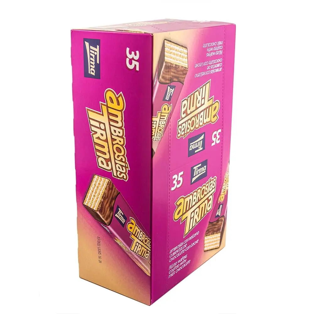 AMBROSIAS TIRMA CUBIERTA DE CHOCOLATE CON LECHE 21.5G 