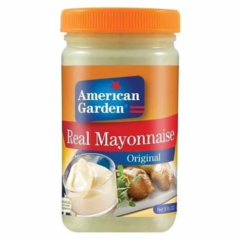 AMERICAN GARDEN REAL MAYONNAISE LIGHT 237ML