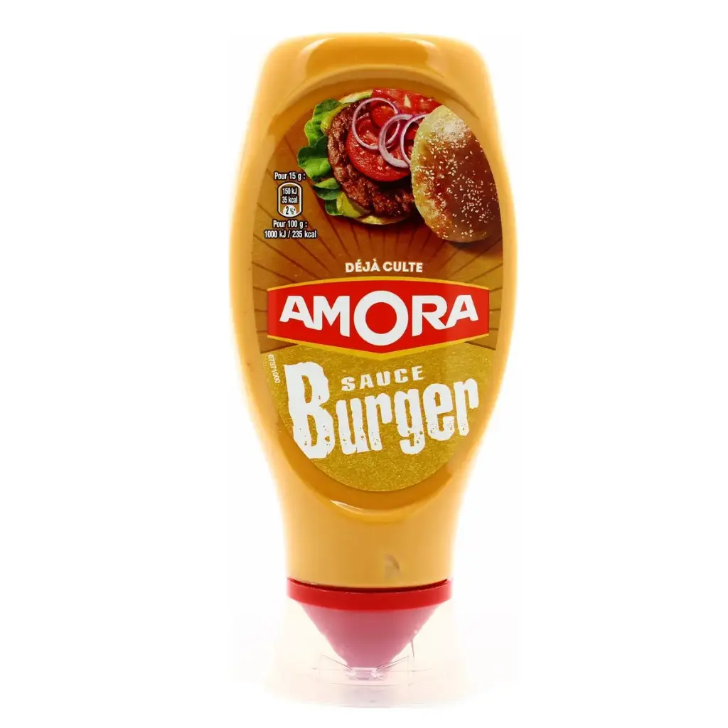 AMORA SAUCE BURGER 448G