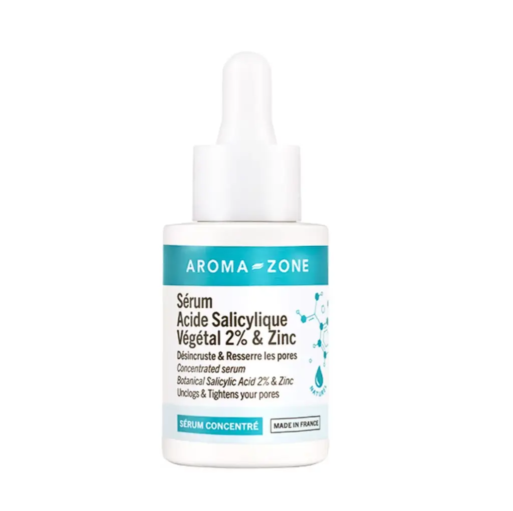 AROMA ZONE SERUM ACIDE SALICYLIQUE VEGETAL 2% ET ZINC 30ML