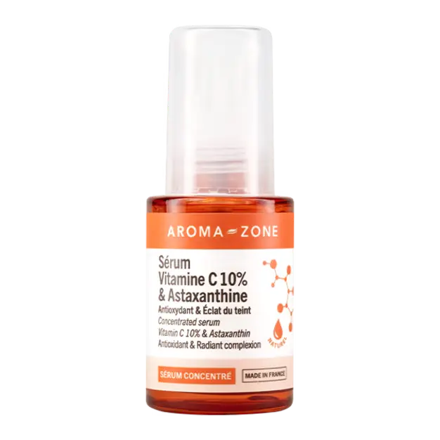 AROMA ZONE SERUM VITAMINE C 10% ET ASTAXANTHINE 30ML