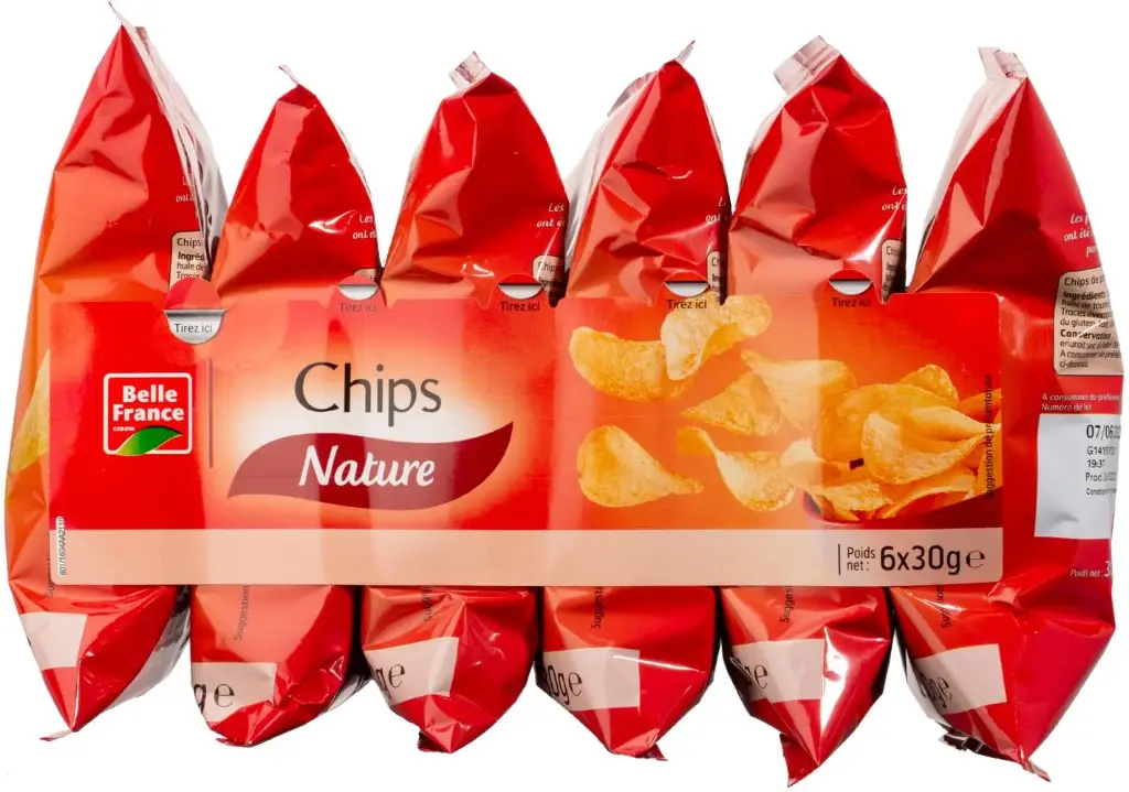 BELLE FRANCE CHIPS NATURE 6X30G