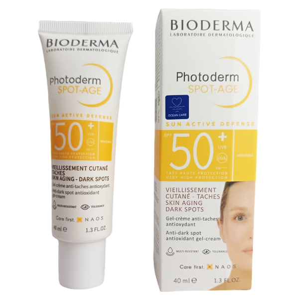 BIODERMA PHOTODERM SPOT-AGE SUN ACTIVE SPF50+ VEILLISSEMENT CUTANE TACHES 40ML