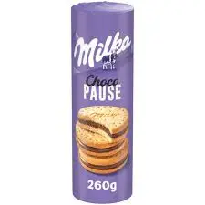 BISCUIT MILKA CHOCO PAUSE 260G