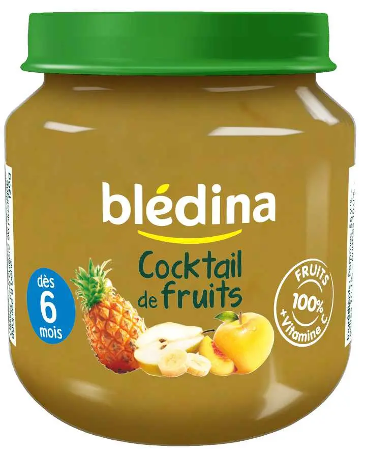 BLEDINA COCKTAIL DE FRUITS 130G