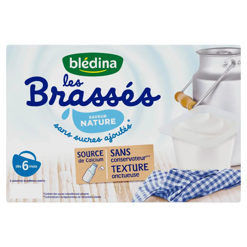 BLEDINA LES BRASSES SAVEUR NATURE DES 6MOIS 570G