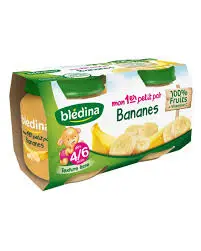 BLEDINA POMME DES 4/6 MOIS MON 1ER PETIT POT 2X30G