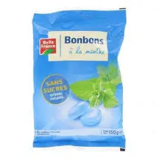 BONBONS A LA MENTH SS SUCRES 150G