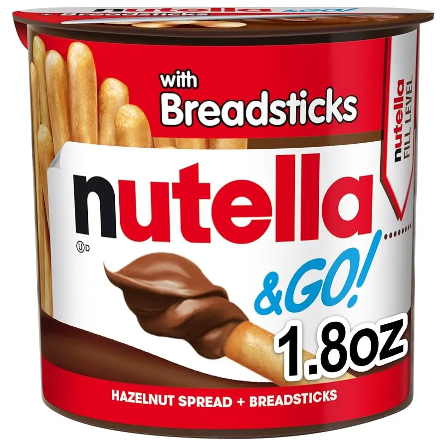 BREADSTICKS NUTELLA ET GO 52G