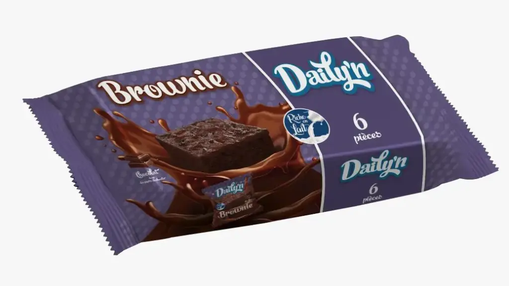 BROWNIE DAILY'N CHOCOLAT 6PCS 300G