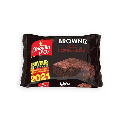 BROWNIZ AVEC CREME CACAO 30PCS