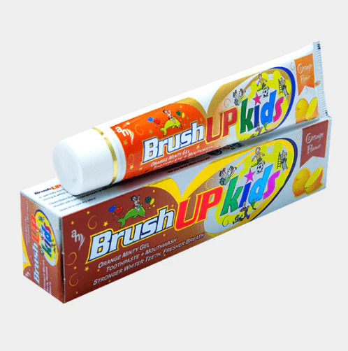 BRUSH UP ORANGE MINTY GEL KIDS 70G