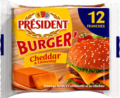 BURGER CHEDDAR ET EMMENTAL 200G