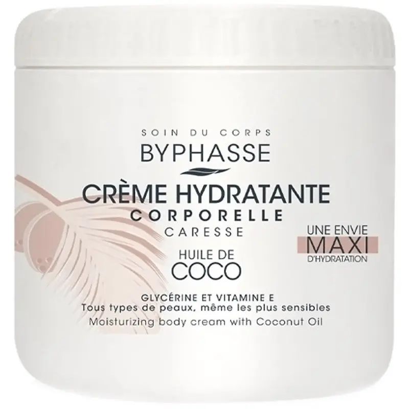 BYPHASE CREME HYDRATANTE CORPORELLE HUILE DE COCO 500ML