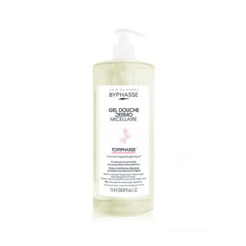 BYPHASE GEL DOUCHE DERMO MICELLAIRE TOPIPHASE 1L