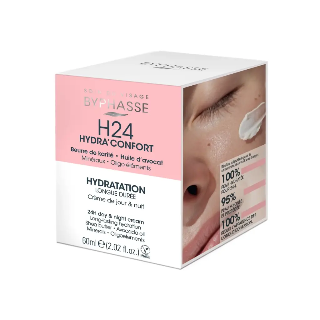 BYPHASE H24 HYDRA INFINI CREME JOUR ET NUIT 60ML