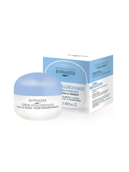 BYPHASSE ACIDE HYALURONIQUE CREME ULTRA-HYDRATANTE HYDRATION ET FERMETE 50ML
