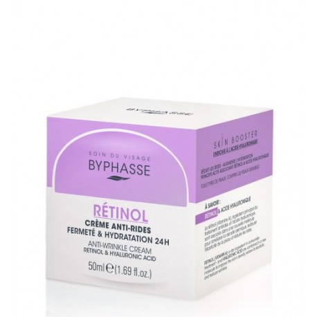 BYPHASSE RETINOL CREME ANTI RIDE FERMETE ET HYDRATANT 24H 50ML