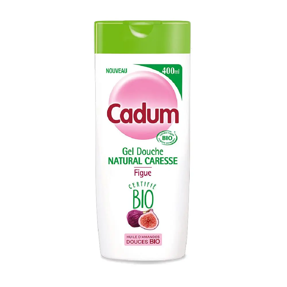 CADUM GEL DOUCHE NATURAL CARESSE FIGUE BIO 400ML