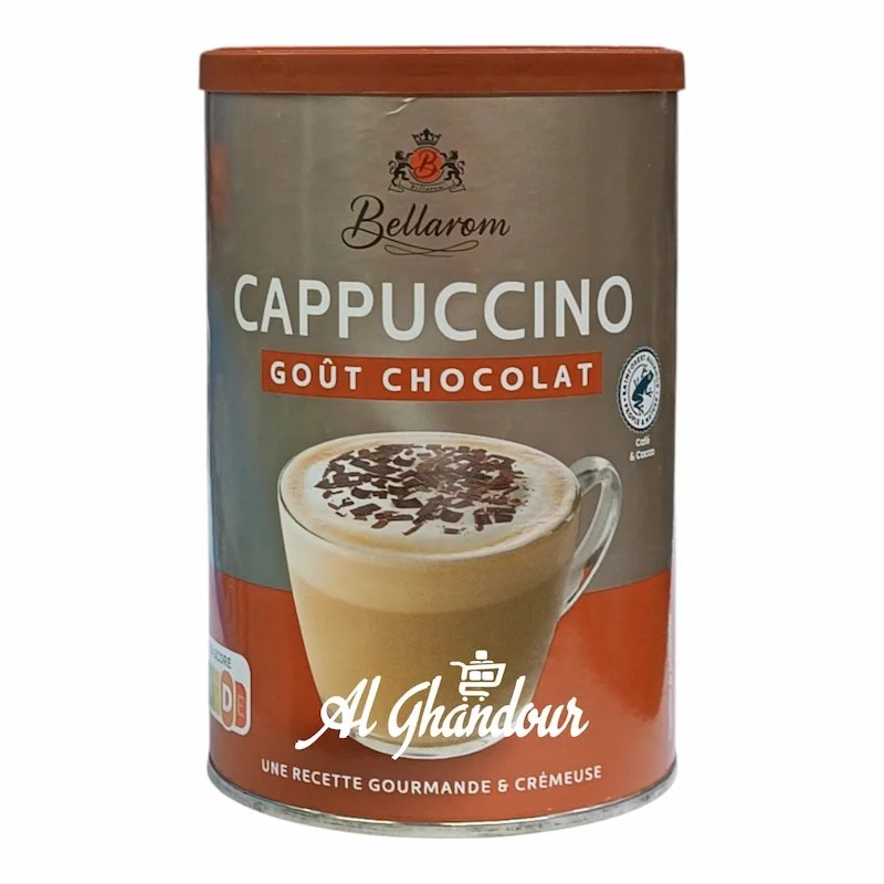 BELLAROM CAPPUCCINO GOUT CHOCOLAT 250G