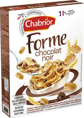 CEREALE FORME CHOCOLAT NOIR 300G