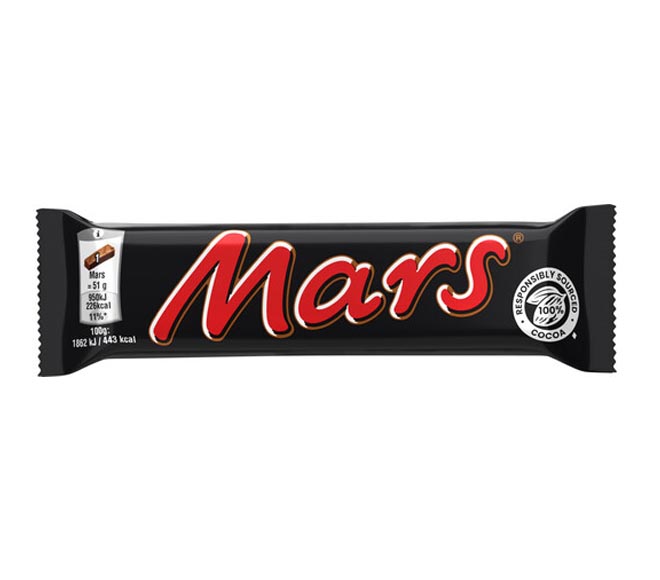 CHOCOLAT MARS 51G