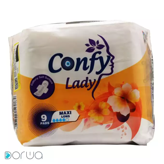 CONFY LADY MAXI LONG 9 PADS