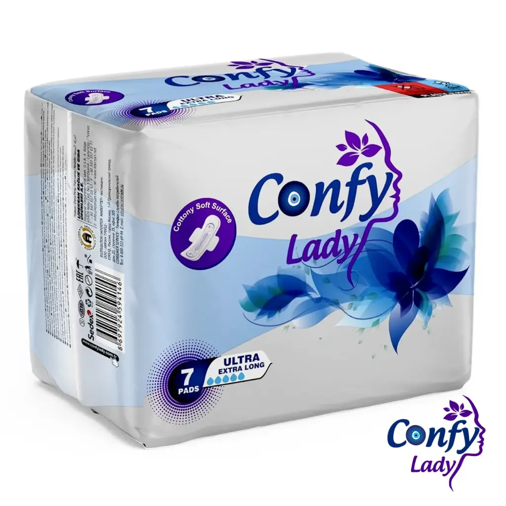 CONFY LADY ULTRA EXTRA LONG 7 PADS