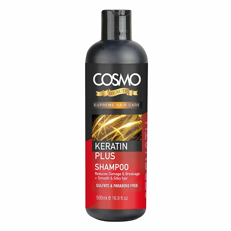 COSMO BEAUTE SUPREME HAIR CARE KERATIN SHAMPOO SULFATE & PARABENS FREE 500ML