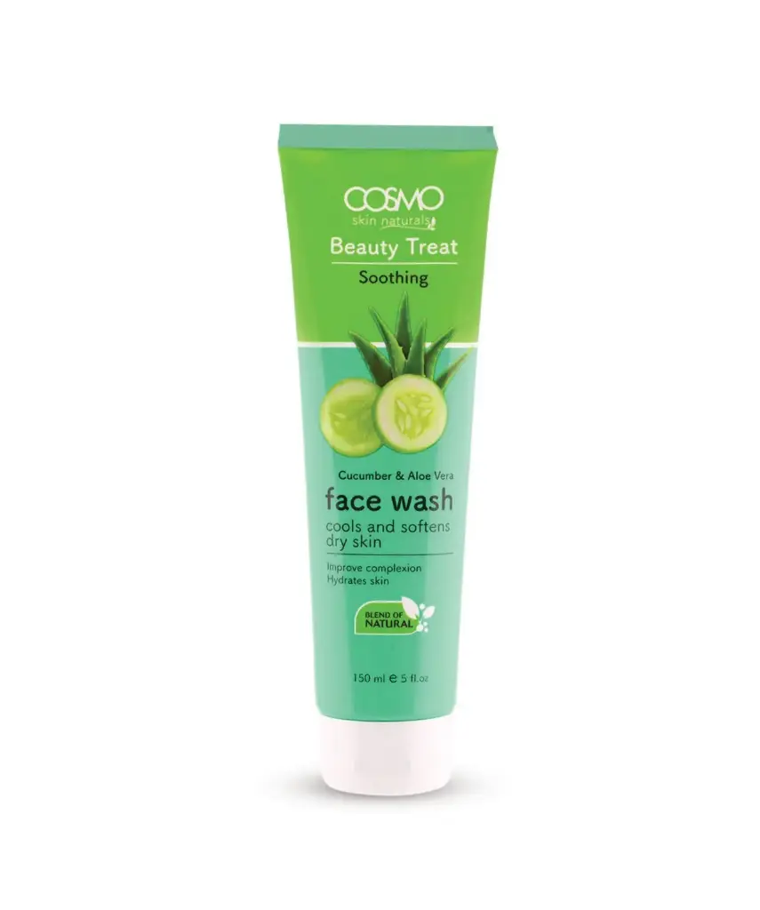 COSMO FACE WASH CUCUMBER AND ALOE VERA 150ML