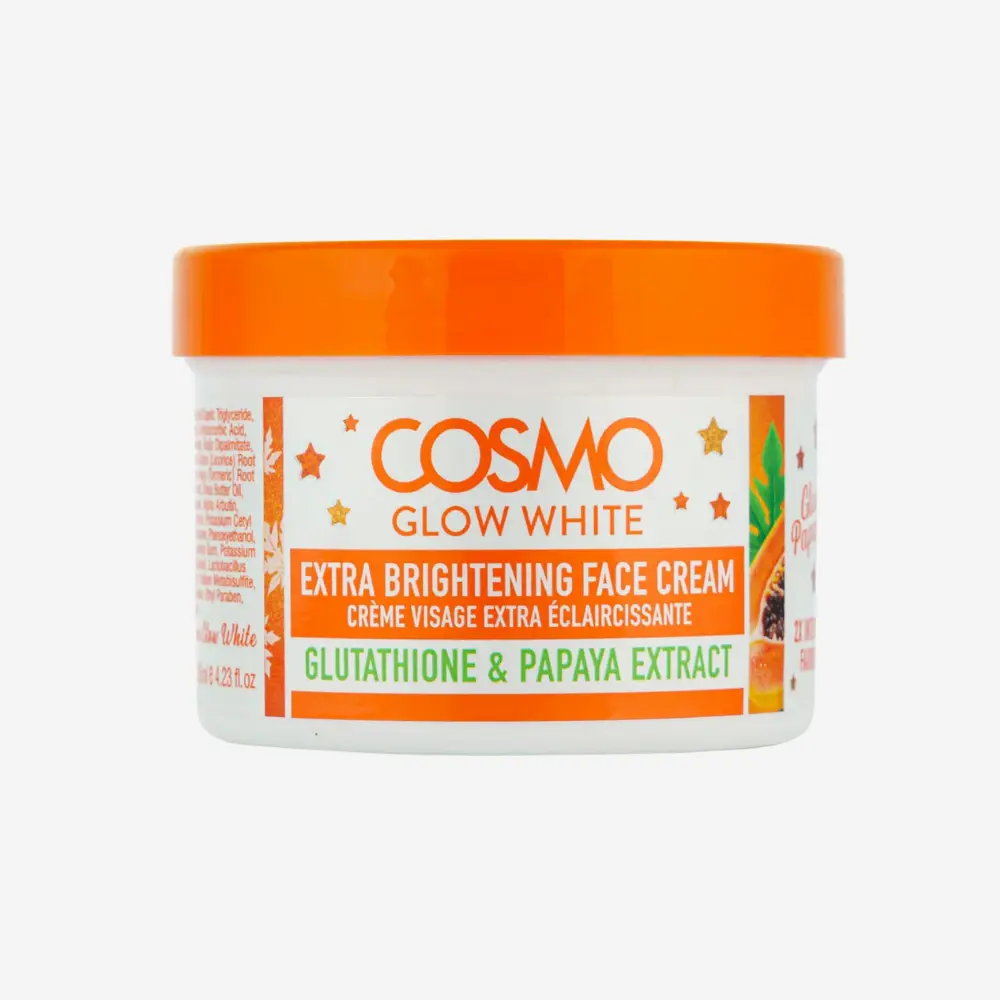COSMO GLOW WHITE FACE CREAM PAPAYA 125ML