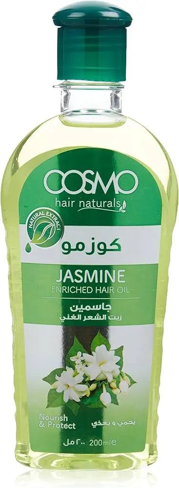 COSMO HAIR NATURALS JASMINE ENRICHED HAIR OIL  NOURISH & PROTECT 200ML