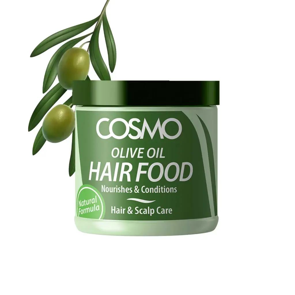 COSMO OLIVE OIL HAIR FOOD NOURISHES & CONDITIONS 170ML