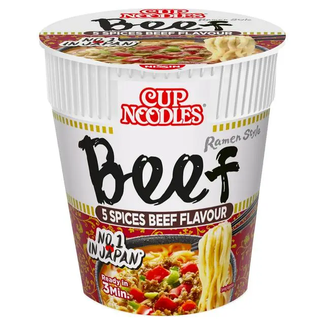 CUP NOODLES 5 SPICES BEEF 64G
