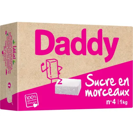 DADDY SUCRE EN MORCEAUX 1KG