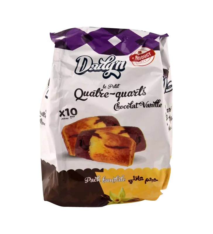 DAILY'N LE PETIT QUATRE QUATRE CHOCOLAT VANILLE X10 300G
