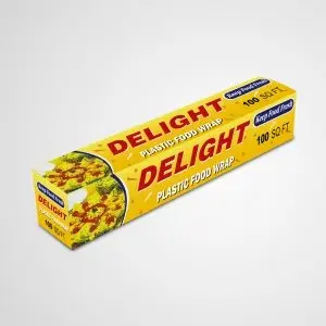 DELIGHT PLASTIC FOOD WRAP