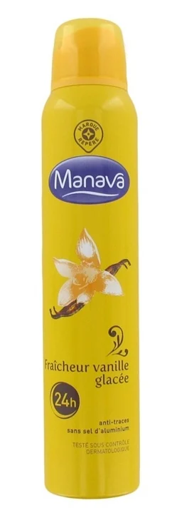 DEO MANAVA VANILLE GLACEE ANTI-TRACES 200ML