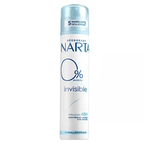 ANTI-TRANSPIRANT NARTA INVISIBLE 48H EFFICACITE 200ML