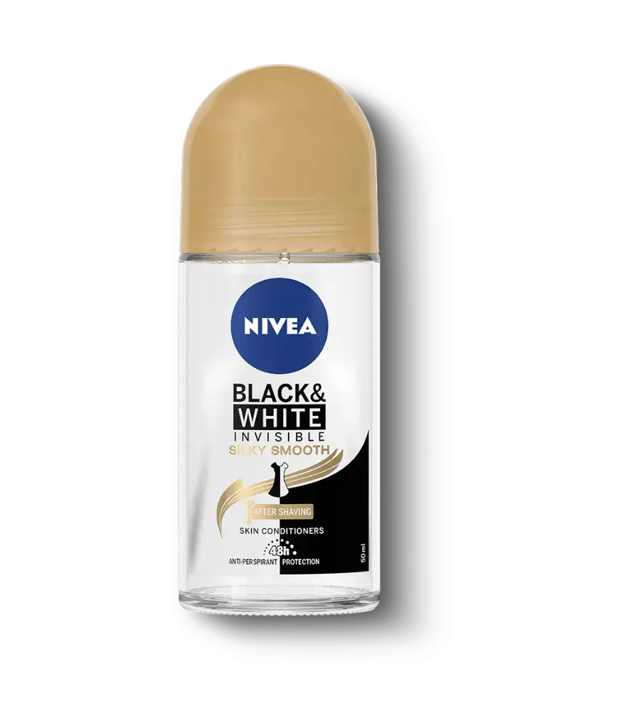 DEO NIVEA BLACK ET WHITE SILKY SMOOTH 48H 50ML