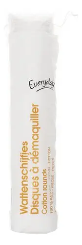 DISQUES A DEMAQUILLER COTTON ROUNDS 10% COTON EVERYDAY