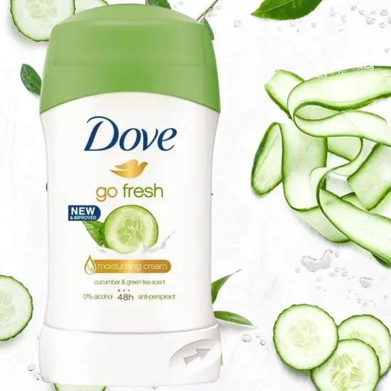 DOVE GO FRESH COMCONBRE  NEW ET IMPROVED 40G