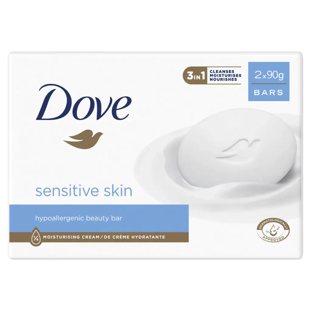 DOVE SENSITIVE SKIN 90G SAVON