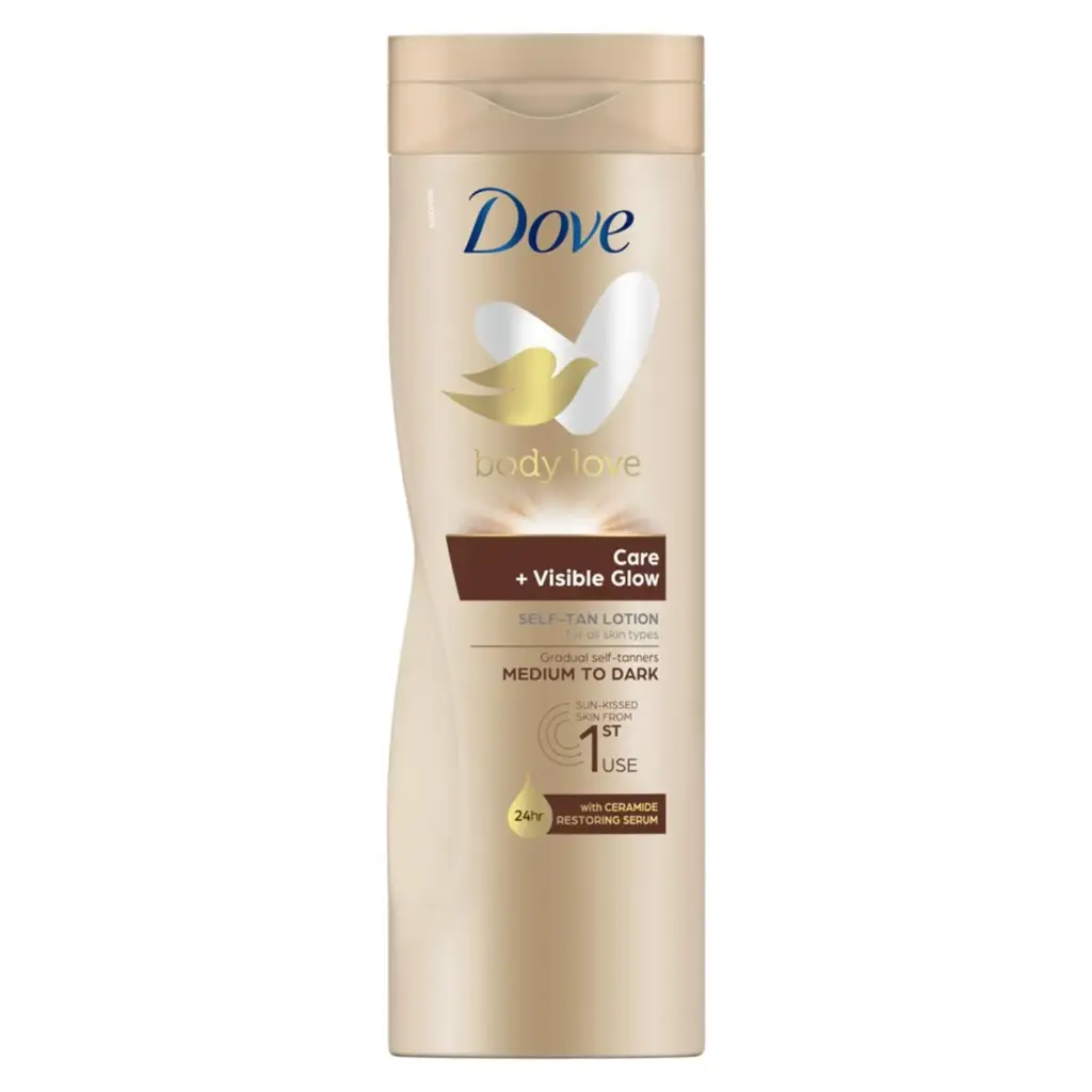 DOVE VISIBLE GLOW 400ML