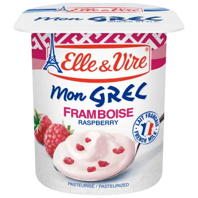 ELLE  ET VIRE MON GREC FRAMBOISE 500G