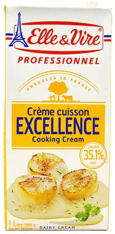 ELLE ET VIRE CREME CULINAIRE COOKING CREAM 1L