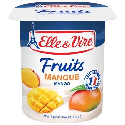 ELLE ET VIRE FRUITS MANGUE 500G