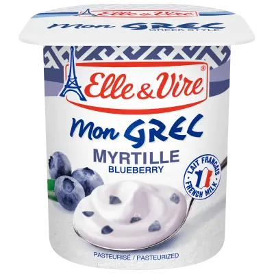 ELLE ET VIRE MON GREC BLUEBERRY 500G