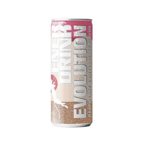 ENER DRINK EVOLUTION RASPBERRY ET CHEESECAKE FLAVOR 250ML